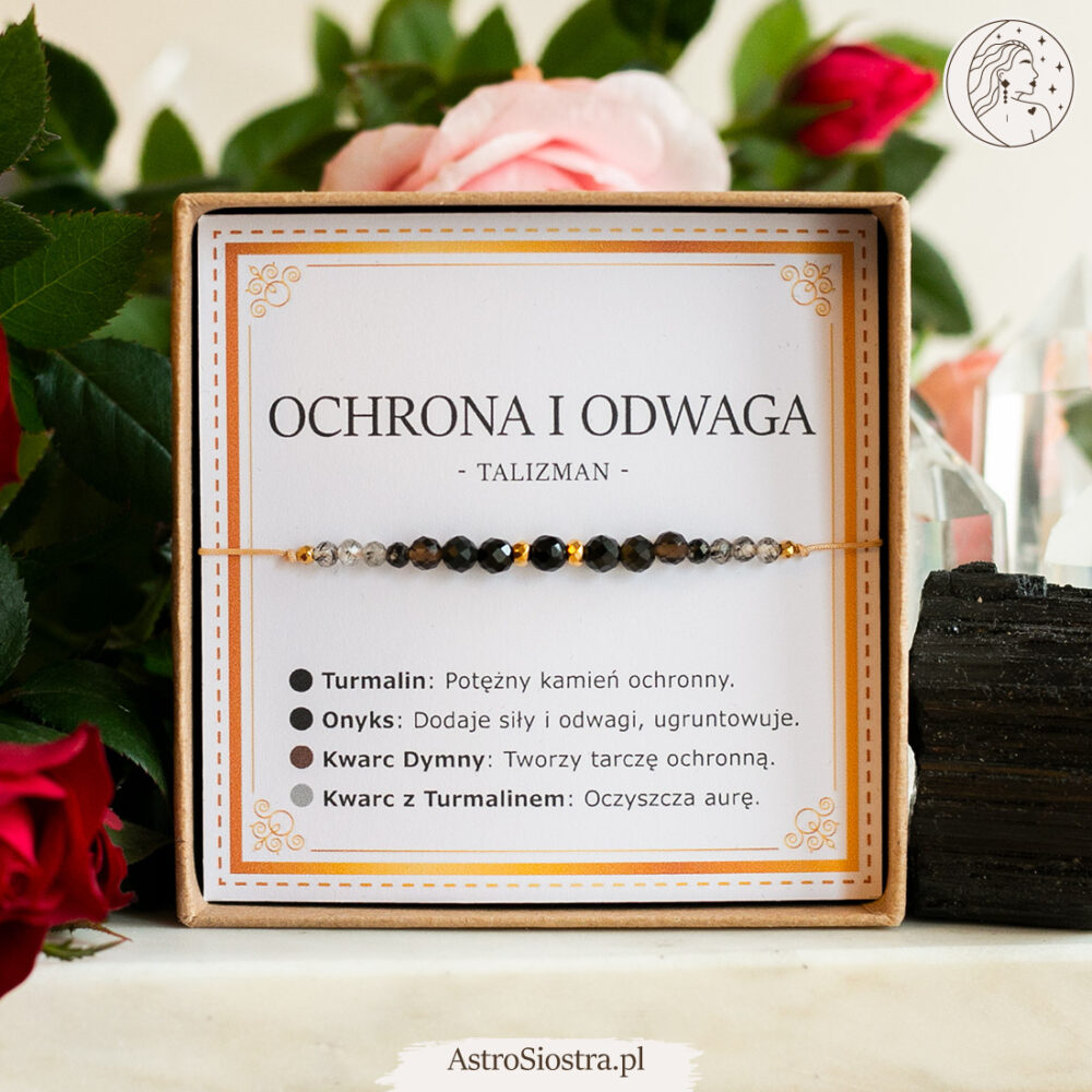 Bransoletka Ochrona i Odwaga Talizman Amulet Ochronny