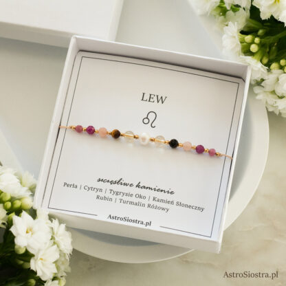 Bransoletka Lew Zodiakalna