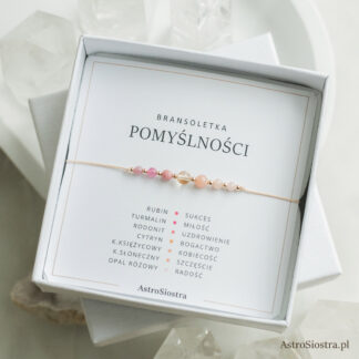 Bransoletka Pomyślności Bogactwa Radości 14K