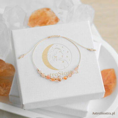 Bransoletka Czakra Sakralna Czakry Talizman Amulet 14K - obrazek 2