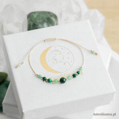 Bransoletka Czakra Serca Czakry Talizman Amulet 14K - obrazek 2