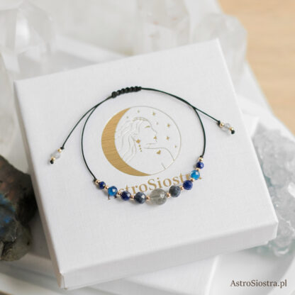 Bransoletka Czakra Trzeciego Oka Czakry Talizman Amulet 14K - obrazek 2