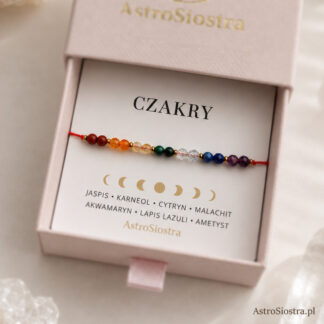 Bransoletka Czakry Talizman Czakr Harmonia Energia Zdrowie Balans Amulet